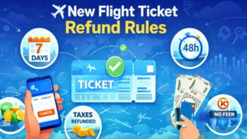 New DGCA Rules Simplify Air Ticket Refunds, Ban Extra Fees for Passengers