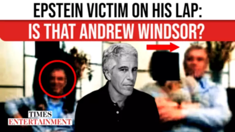 New Epstein Photo Shows Andrew Windsor With Young Woman On Lap, Sparks Controversy