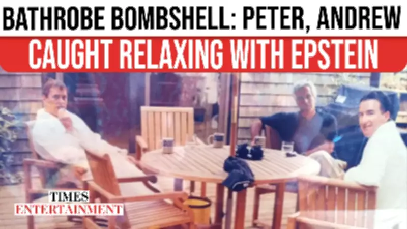 New Photo of Prince Andrew, Peter Mandelson With Jeffrey Epstein Sparks Fresh Scrutiny