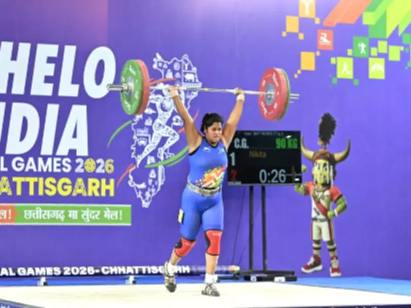 Nikita Claims Historic Gold for Chhattisgarh at Khelo India Tribal Games Day 4