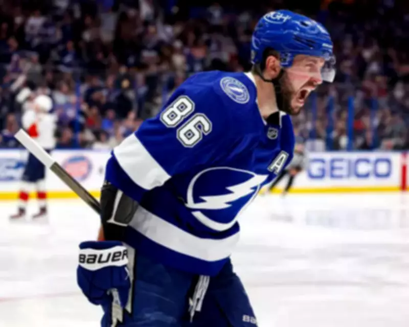 Nikita Kucherov's Historic Four-Point Night Seizes NHL Scoring Lead