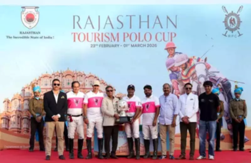 Nimit Mehta's Five-Goal Haul Leads Team V Polo to Rajasthan Tourism Polo Cup Victory