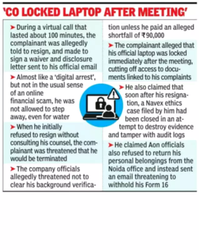 Noida Court Orders FIR Against Aon Executives Over Whistleblower's 'Digital Arrest' Allegations