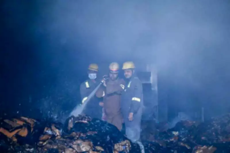 Noida Factory Fire: Missing Worker's Body Found in Basement After Blaze