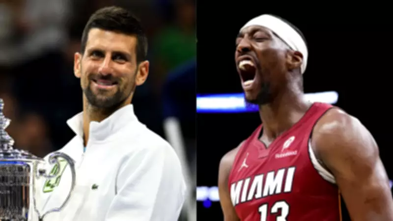 Novak Djokovic Celebrates Bam Adebayo's Historic 83-Point NBA Game