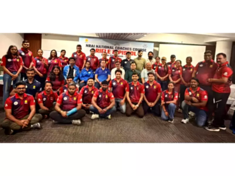 NRAI National Coaches Course Concludes in Jamshedpur, Training 33 Shooting Coaches