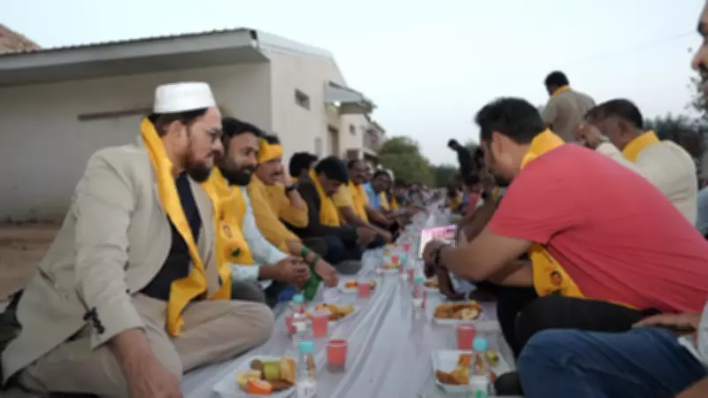 NRI TDP Saudi Arabia Team Hosts Ramadan Iftar for 1,000 Distressed Indian Workers