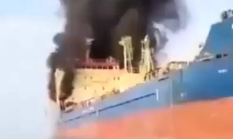 Oil Tanker with 15 Indian Crew Members Attacked Off Oman Coast