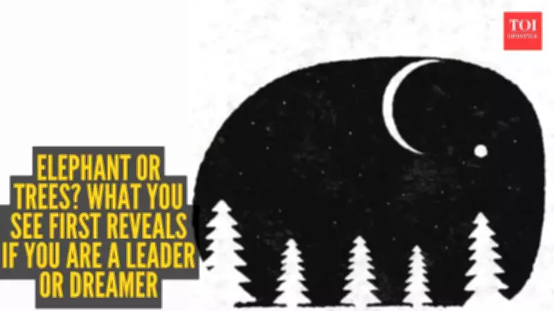 Optical Illusion Personality Test: Elephant or Trees First Reveals Your True Self