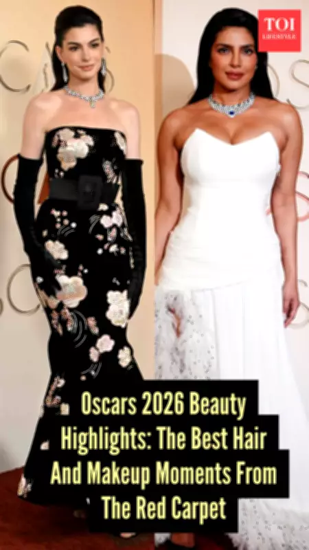 Oscars 2026 Beauty Highlights: Anne Hathaway to Priyanka Chopra's Stunning Looks