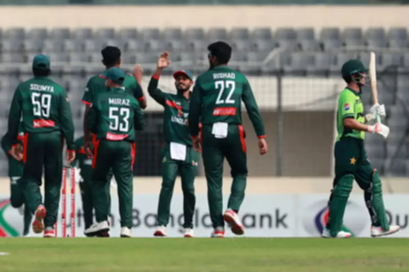 Pakistan Collapses to 114 in First ODI Against Bangladesh After T20 World Cup Disappointment