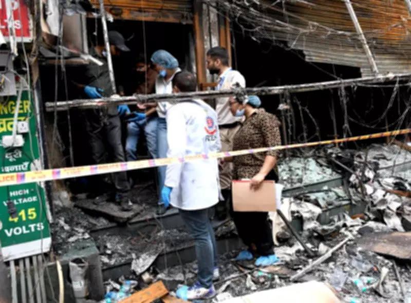 Palam Fire Tragedy: Youngest Survivor in ICU Unaware of Family's Fate