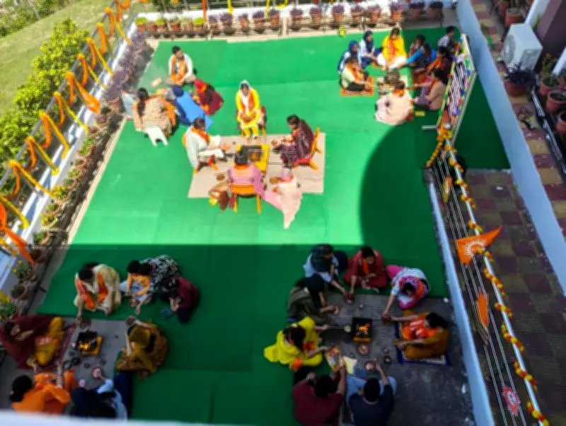 Panch Kundiya Yajna Held at School to Promote Vedic Values Among Students