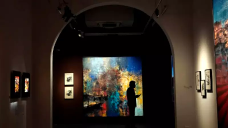 Paresh Maity's Luminous Terrains Exhibition Illuminates 25 Years of Art Alive Gallery