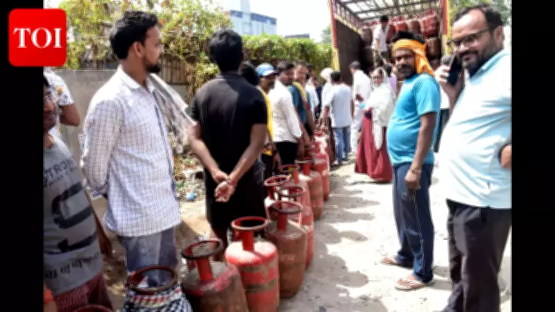 Patna Faces LPG Cylinder Booking Surge, Digital Glitches Cause Delays