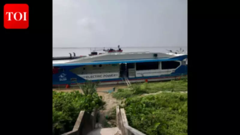 Patna Water Metro Project Begins with First Charging Point at Gandhi Ghat