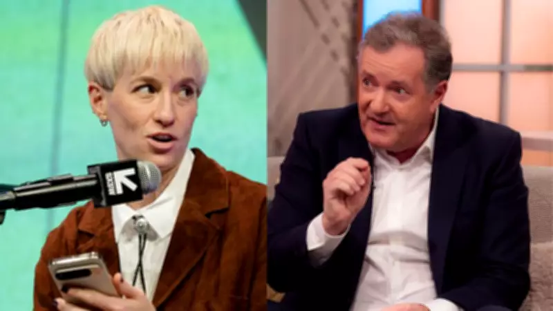Piers Morgan Slams Megan Rapinoe for Silence on Iranian Women's Soccer Team Crisis