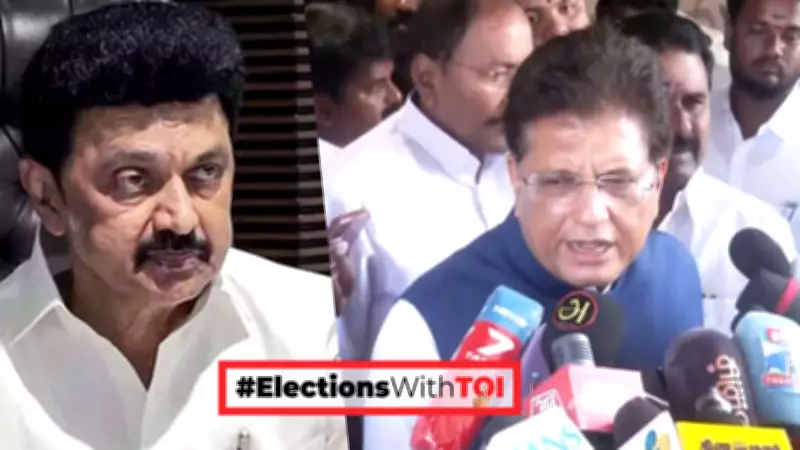 Piyush Goyal Accuses DMK of Looting Tamil Nadu, DMK Retorts with 'Waterloo' Warning