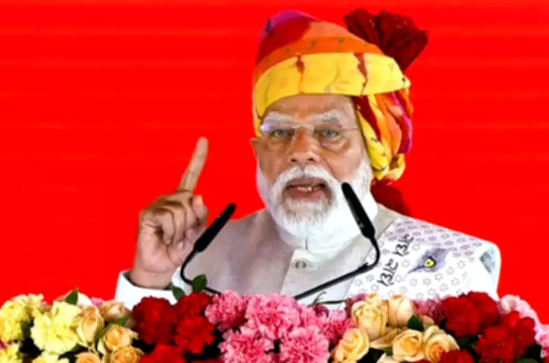 PM Modi Accuses Congress of Becoming Muslim League, Maoist Congress