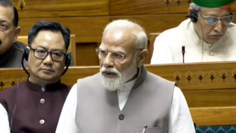 PM Modi Addresses West Asia Crisis in Lok Sabha, Highlights Impact on India