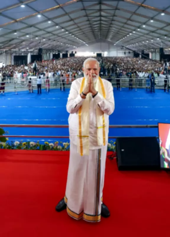 PM Modi Criticizes Congress-Left Alliance in Kerala, LDF Boycotts His Event