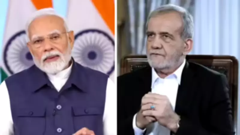 PM Modi Expresses Deep Concern Over Middle East Crisis in Call with Iranian President