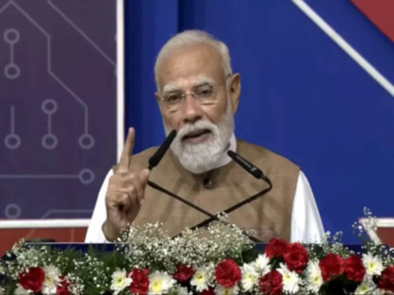 PM Modi Links Gujarat's Sanand to Silicon Valley, Projects India's Semiconductor Market to Surpass $100 Billion