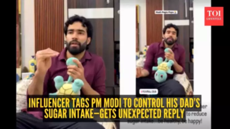 PM Modi Responds to Viral Plea: Creator's Sugar Appeal Sparks Health Message
