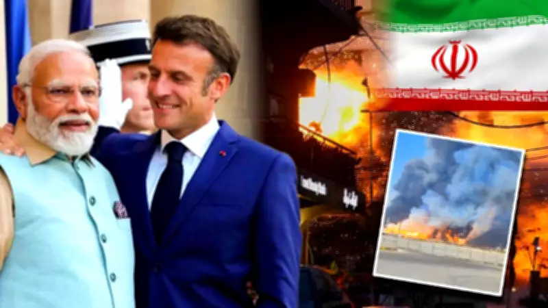 PM Modi Urges De-Escalation in West Asia, Discusses Conflict with French President Macron