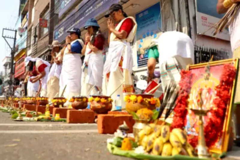 Political Clash Erupts in Kerala Over Festival Waste Cleanup