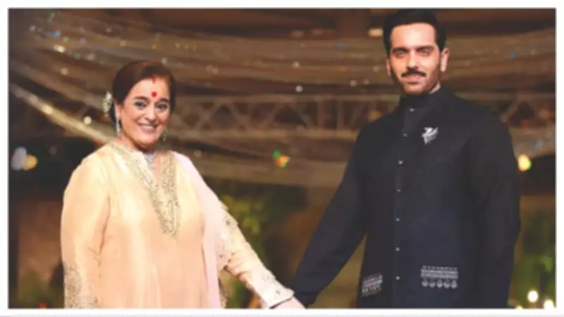 Poonam Sinha Returns to Ramp After 45 Years, Joined by Son Luv for Charity