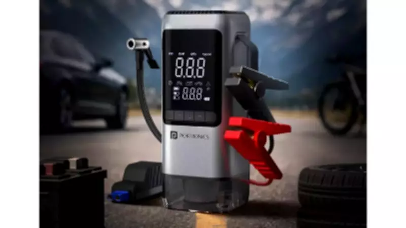 Portronics Launches Vayu Cop: 6-in-1 Car Emergency Utility Station