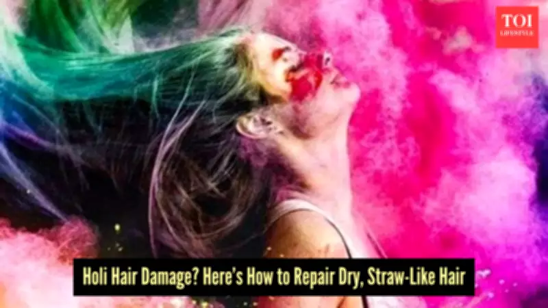 Post-Holi Hair Rescue: Expert Tips to Restore Softness and Shine After Festival