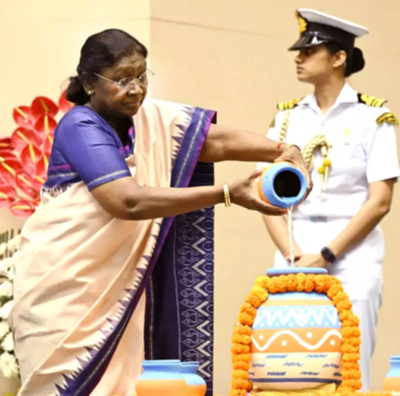 President Droupadi Murmu Stresses Water Conservation at Jal Mahotsav Event in Delhi