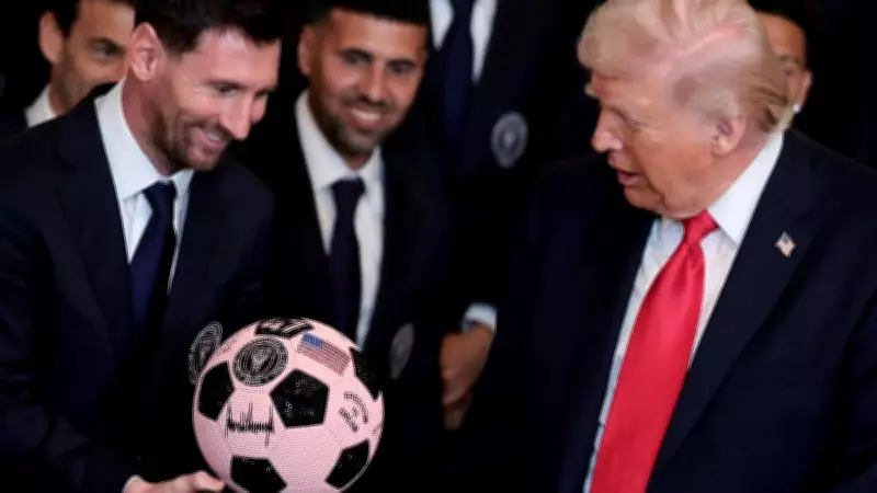 President Trump Hosts Inter Miami and Lionel Messi at White House Ceremony