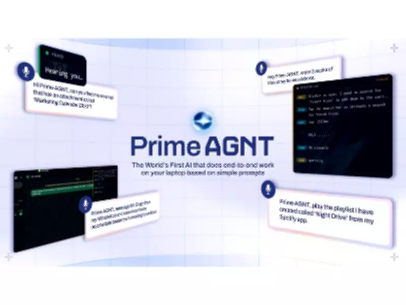 Primebook Unveils Prime Agnt: AI That Executes Tasks Hands-Free, Inspired by JARVIS