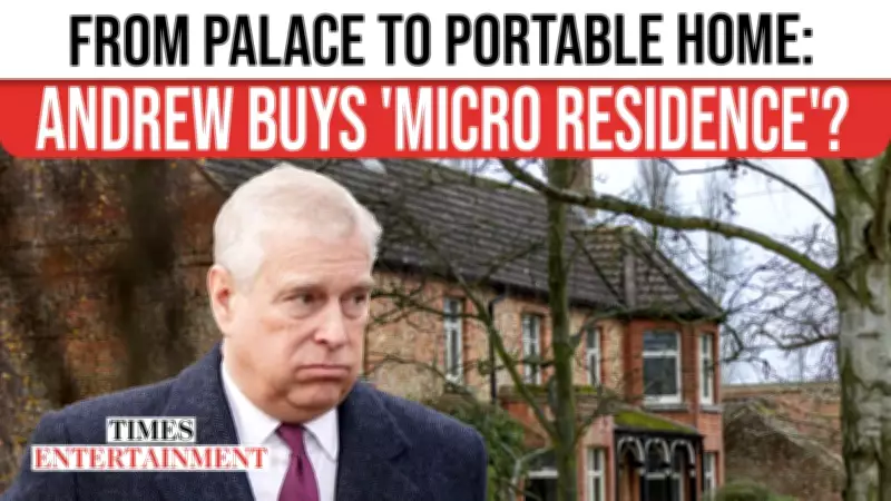 Prince Andrew's Post-Arrest Life Unveiled With Mysterious Mobile Home at Sandringham