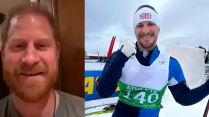 Prince Harry Sends Heartfelt Video Message to Para Athlete Scott Meenagh Ahead of 2026 Winter Paralympics