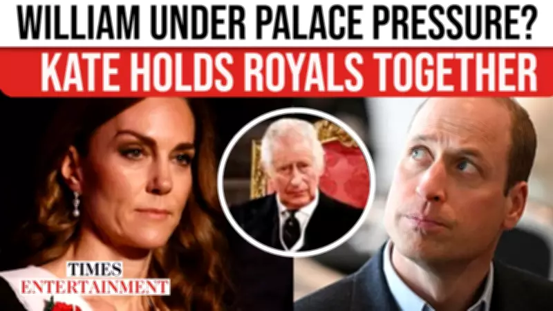Prince William Feels Crown's Weight as Kate Emerges as Royal Stabilizer