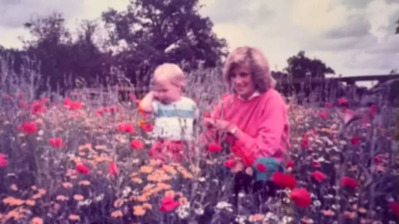 Prince William Honors Princess Diana on UK Mother's Day with Rare Childhood Photo