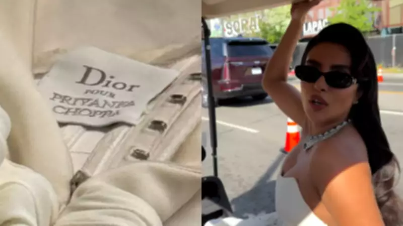 Priyanka Chopra Stuns at Oscars 2026 in Custom Dior Gown with Nick Jonas