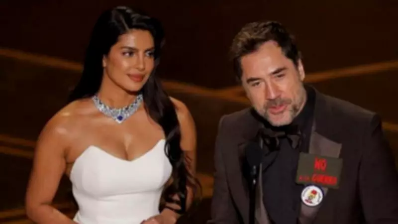 Priyanka Chopra's Oscar Reaction to Bardem's 'Free Palestine' Remark Sparks Debate