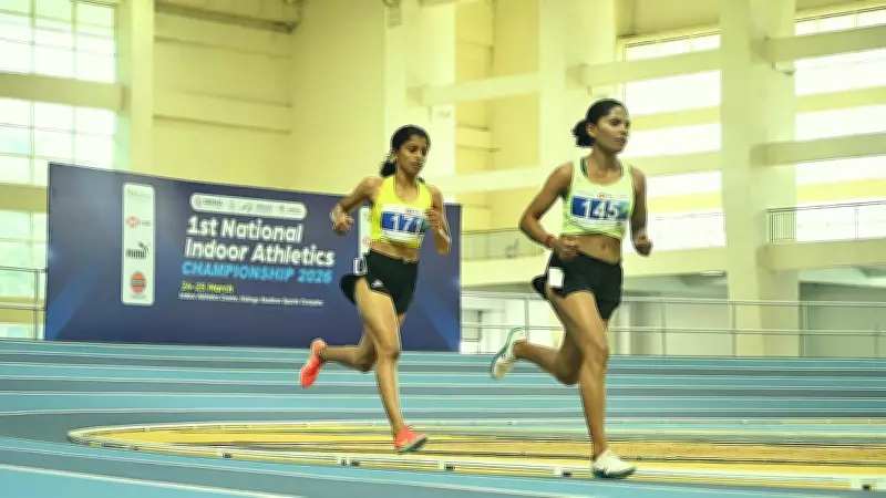 Priyanka Goswami and Krishik Kumar Clinch Gold at National Indoor Athletics Championships