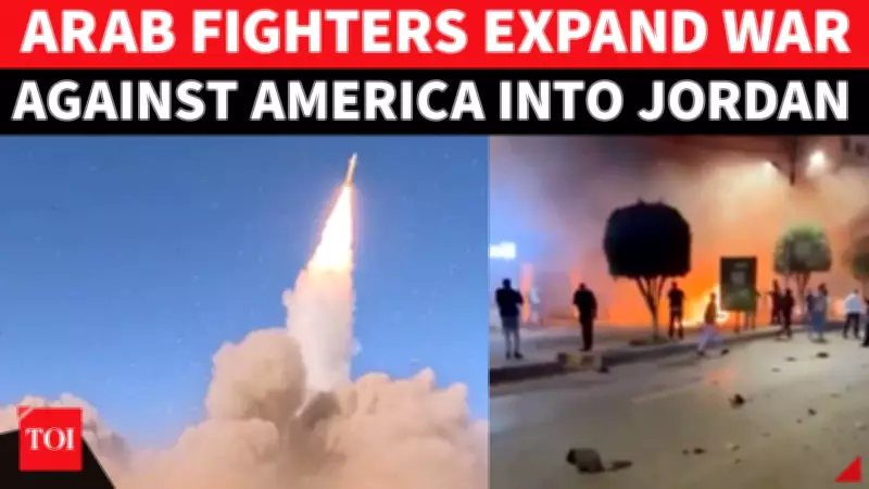 Pro-Iran Militia Claims Drone Strike on Jordanian Target Amid Regional Escalation