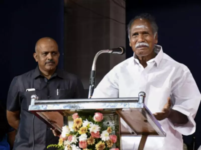Puducherry CM Rangasamy Confirms BJP Alliance, Seat-Sharing Details Imminent