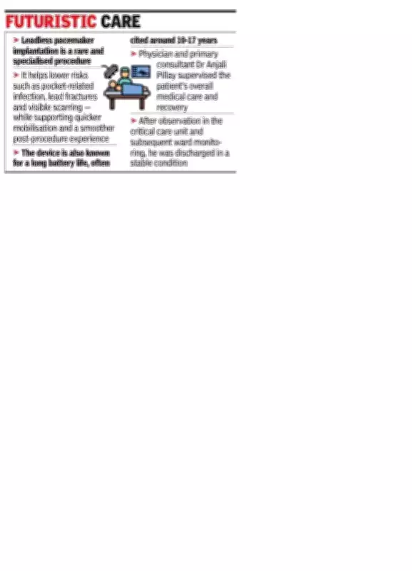 Pune Hospital Implants Wireless Leadless Pacemaker in 61-Year-Old Patient