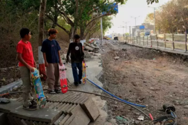Pune's Beloved Skatepark Demolished for Road Project, Athletes Heartbroken