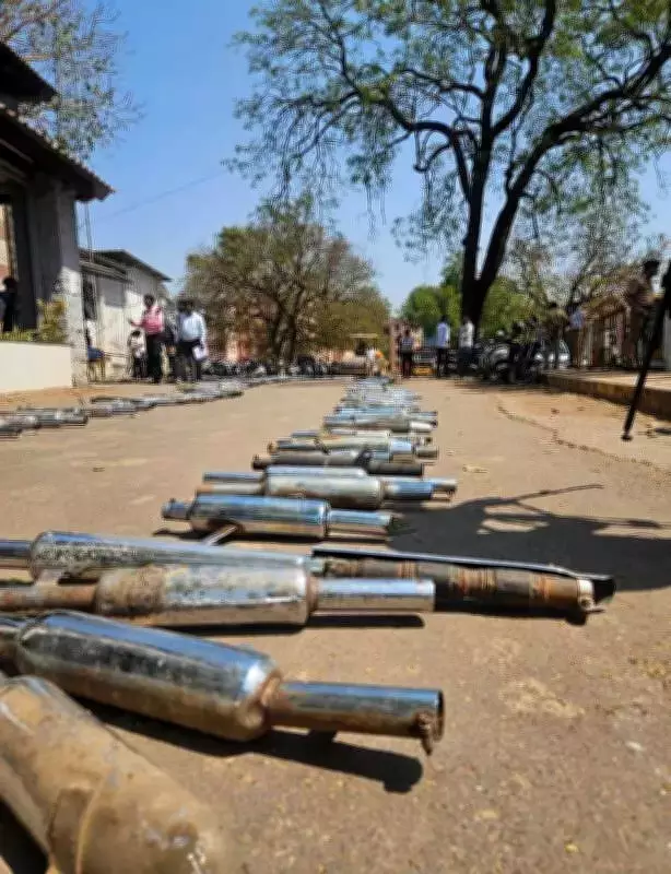 Pune's Modified Bike Silencers: A Public Health Crisis Amid Police Crackdowns
