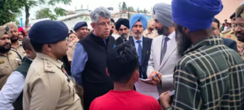 Punjab & Haryana High Court Judge Conducts Inspection of Gurdaspur Central Jail