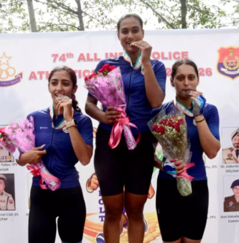 Punjab Police Clinch Men's Relay Gold at 74th All India Athletics Championships